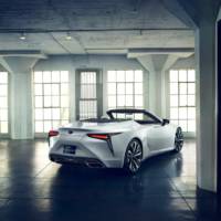 This is the 2019 Lexus LC Convertible Concept