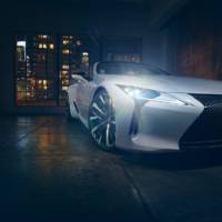 This is the 2019 Lexus LC Convertible Concept