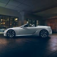 This is the 2019 Lexus LC Convertible Concept