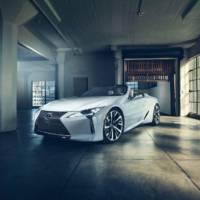 This is the 2019 Lexus LC Convertible Concept