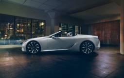 This is the 2019 Lexus LC Convertible Concept