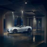 This is the 2019 Lexus LC Convertible Concept