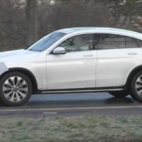 Video: Mercedes-Benz GLC Coupe facelift spied with little camo