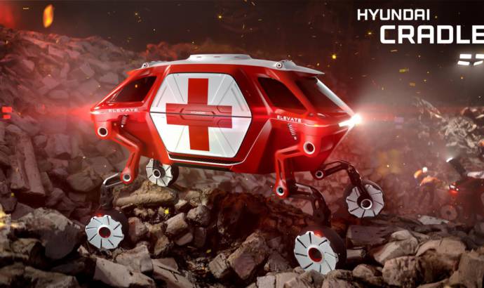 Hyundai Elevate is a walking car concept
