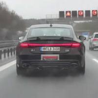 Video: Audi RS7 and SQ8 spied on Autobahn