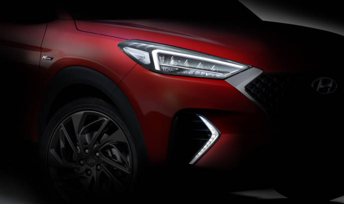 Hyundai Tucson N Line - first teaser pictures