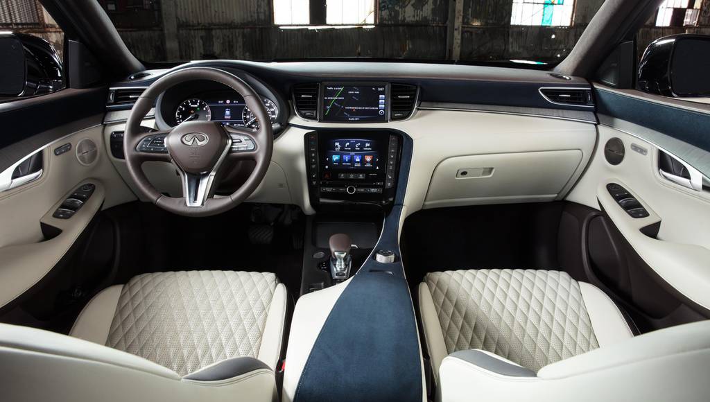 Infiniti QX50 receives high-quality materials inside