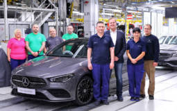 Mercedes-Benz starts production of the new 2020 CLA Coupe