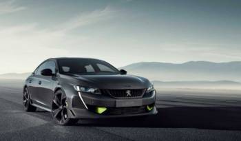 Peugeot unveiled the all-new 508 Sport Engineered Concept