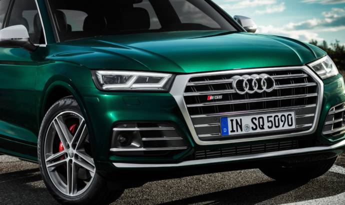 This is the all-new Audi SQ5 TDI with 347 horsepower and 700 Nm of torque