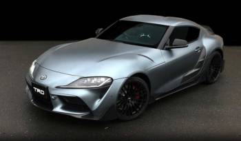 Toyota unveiled the Supra TRD Concept