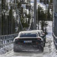 2020 Porsche Taycan enters final testing