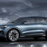 Audi Q4 e-tron concept car announces a new electric SUV