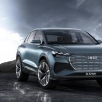 Audi Q4 e-tron concept car announces a new electric SUV