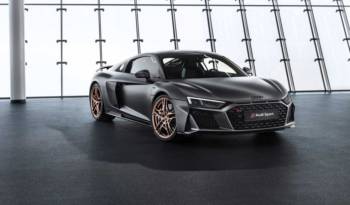 Audi developed the R8 V10 Decennium to celebrate 10 years of the 5.2 liter FSI engine