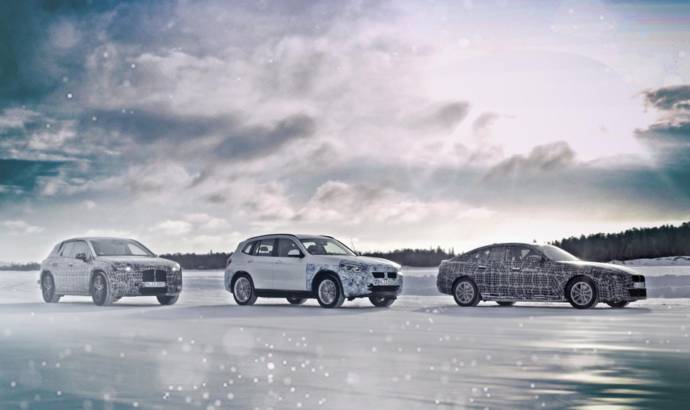 BMW IX3, I4 and INext endure the Arctic cold and snow