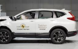Honda CR-V awarded five stars by EuroNCAP