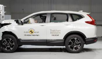 Honda CR-V awarded five stars by EuroNCAP