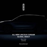 Lincoln Corsair model to be unveiled in New York