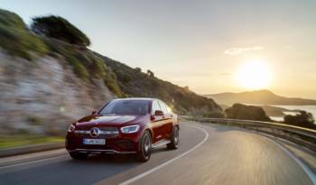 Mercedes GLC Coupe facelift revealed