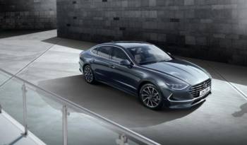 New Hyundai Sonata unveiled by official images