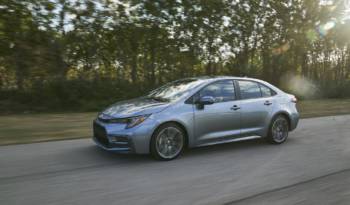 New Toyota Corolla enters production in the US