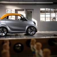 Smart Forease Plus is an electric concept car with detachable roof