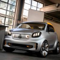 Smart Forease Plus is an electric concept car with detachable roof