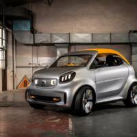 Smart Forease Plus is an electric concept car with detachable roof