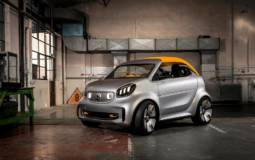 Smart Forease Plus is an electric concept car with detachable roof