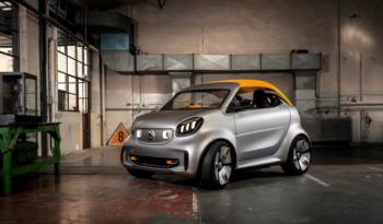 Smart Forease Plus is an electric concept car with detachable roof