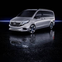 This is the 2019 Mercedes-Benz EQV concept