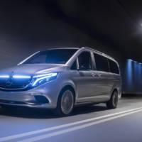 This is the 2019 Mercedes-Benz EQV concept