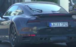 VIDEO: Next generation Porsche 911 Turbo was caught on camera