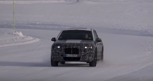 VIDEO: BMW iNext prototype spied during winter testing