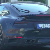 VIDEO: Next generation Porsche 911 Turbo was caught on camera