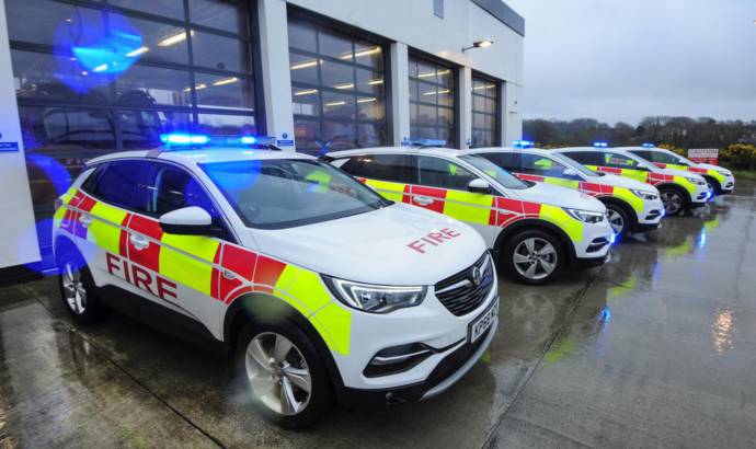 Vauxhall Grandland X chosen by Fire and Rescue services