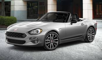 2019 Fiat 124 Spider Urbana Edition will be unveiled in New York