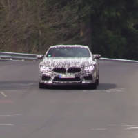 BMW M8 was spied during some testing around the Nurburgring