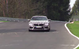 BMW M8 was spied during some testing around the Nurburgring