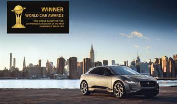 Jaguar I-Pace is 2019 World Car of the Year