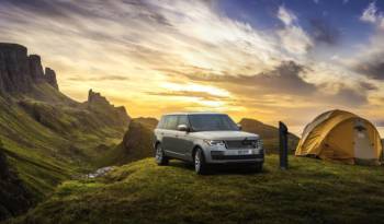 Land Rover installs the most remote charging point