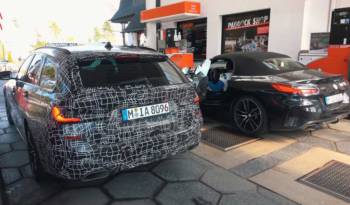 The upcoming 2020 BMW 3 Series Touring spied around Nurburgring