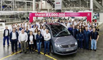 Volkswagen Sharan reaches one million units produced