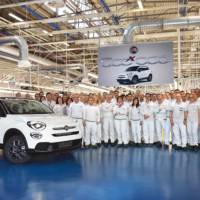 Fiat 500X reaches 500.000 units produced
