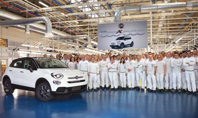 Fiat 500X reaches 500.000 units produced