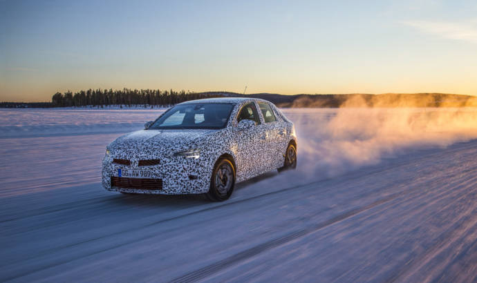 First official pictures with the next generation Opel Corsa