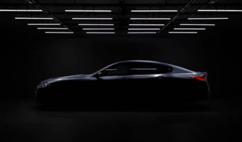 First teaser picture with the upcoming BMW 8 Series Gran Coupe