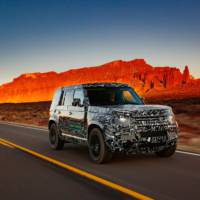 Future Land Rover Defender reaches milestone testing
