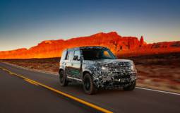 Future Land Rover Defender reaches milestone testing